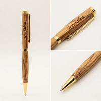 Olivewood Jerusalem Pen