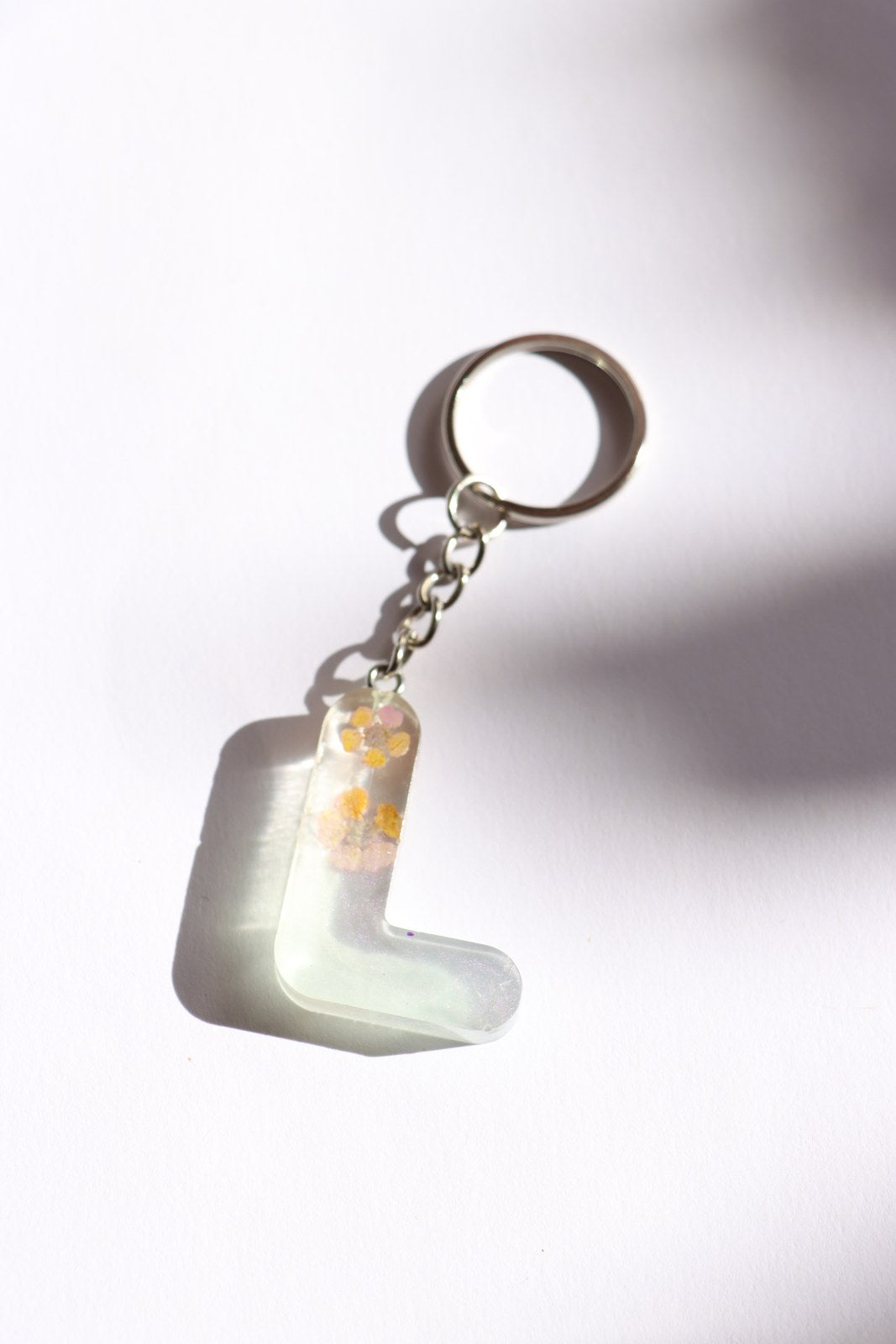 Resin Charm - Letter L