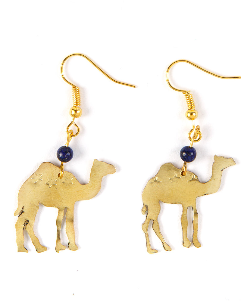 Camel Earring - Onyx