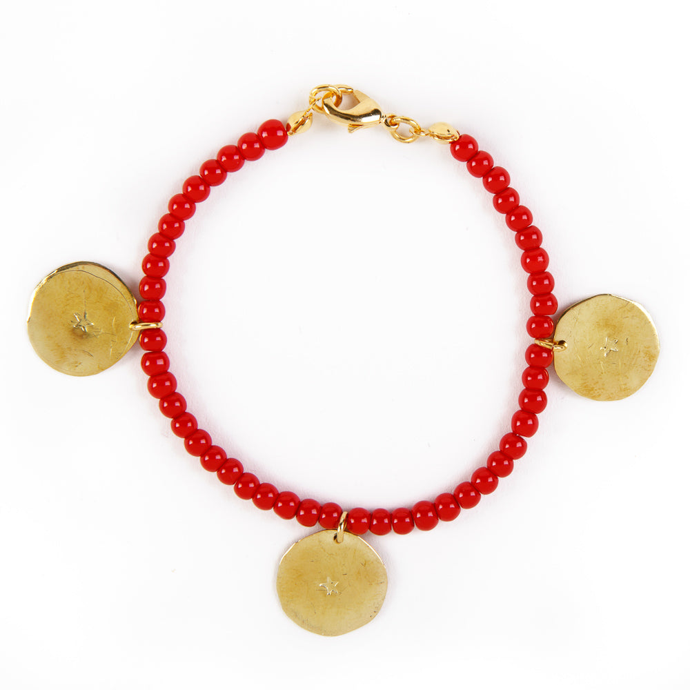 Shams Bracelet - Coral