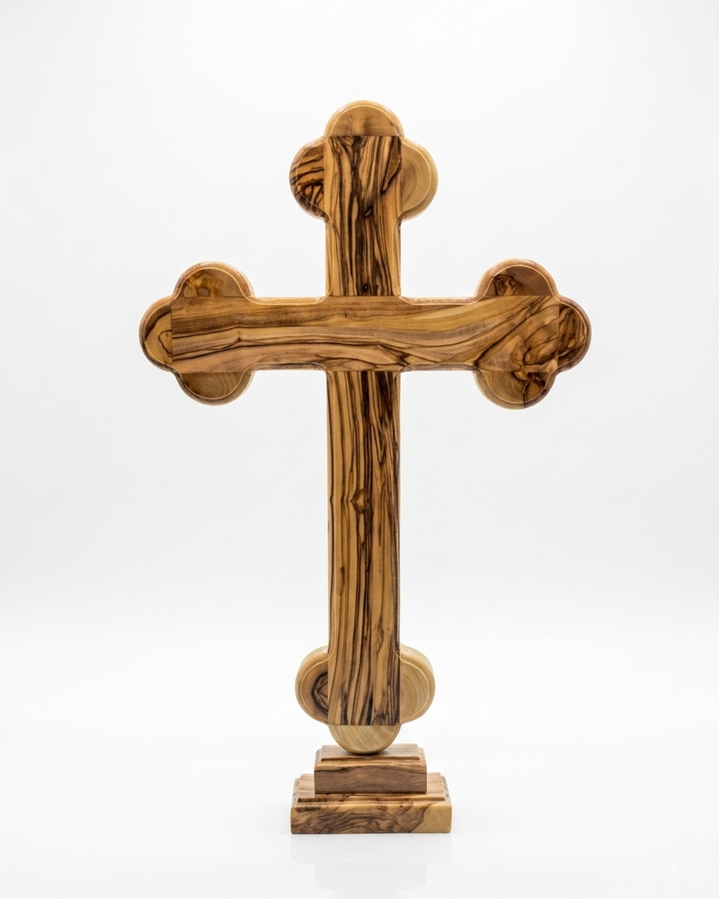 Handmade Olivewood Cross