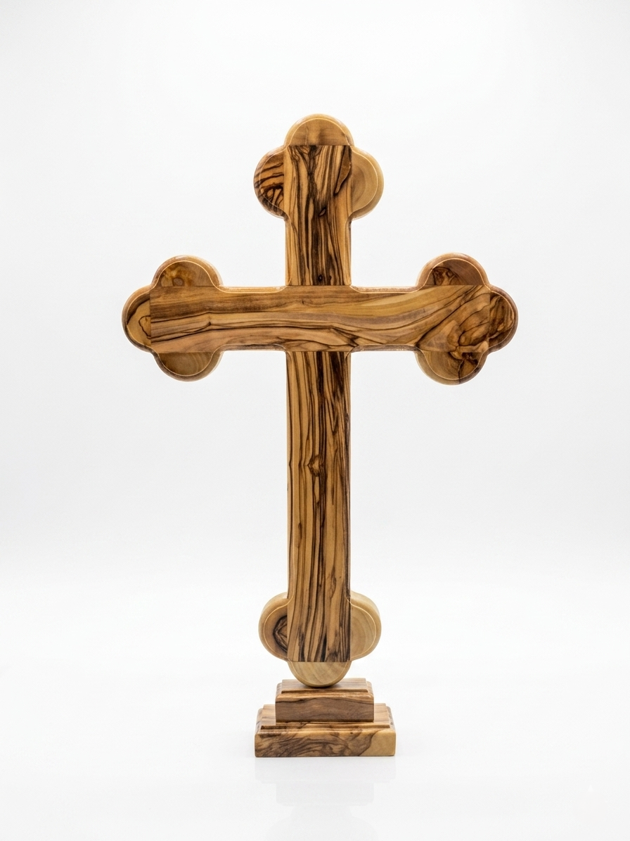 Handmade Olivewood Cross