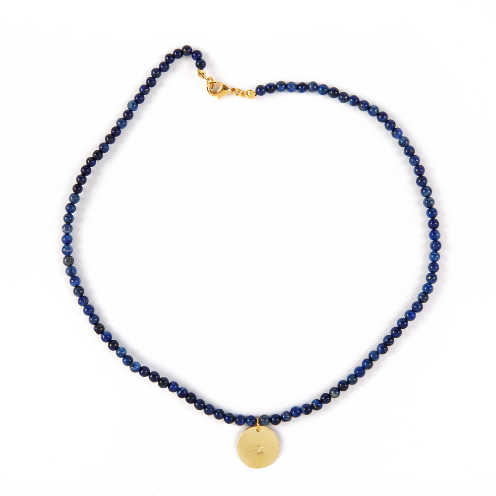 Shams Necklace - Lapis Lazuli