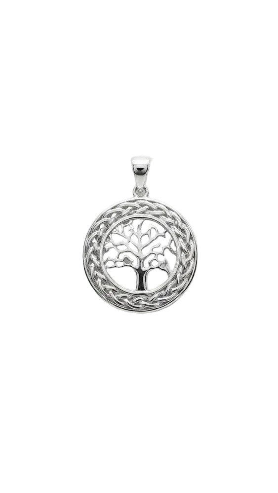 Tree of Life Pendant – Round Celtic Knot