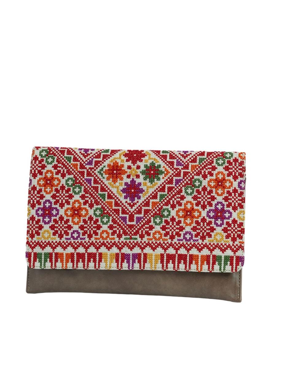 Tatreez Envelope Clutch – Multicolor