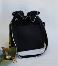 Bokjeh Tote Black