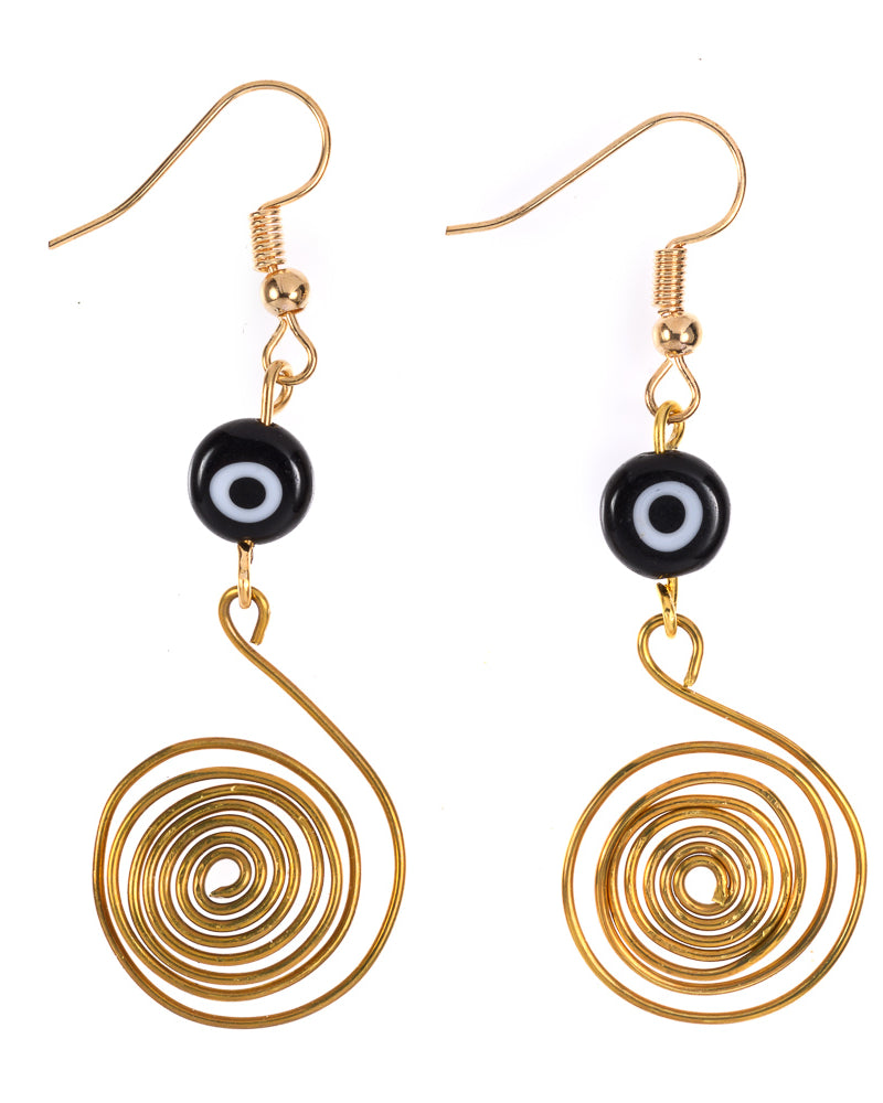 Evil Eye Earring - Black