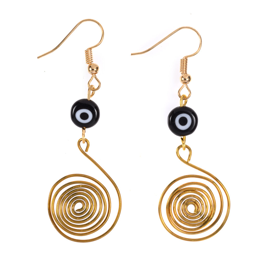 Evil Eye Earring - Black