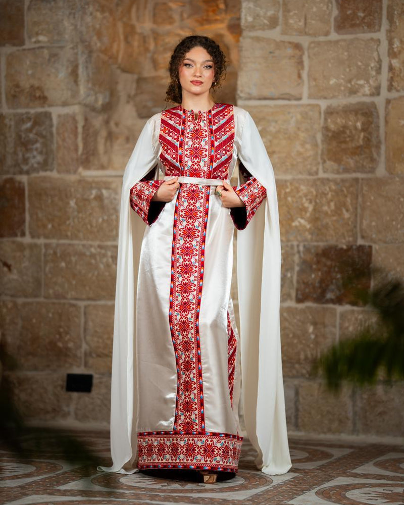 Ivory Tatreez Thobe