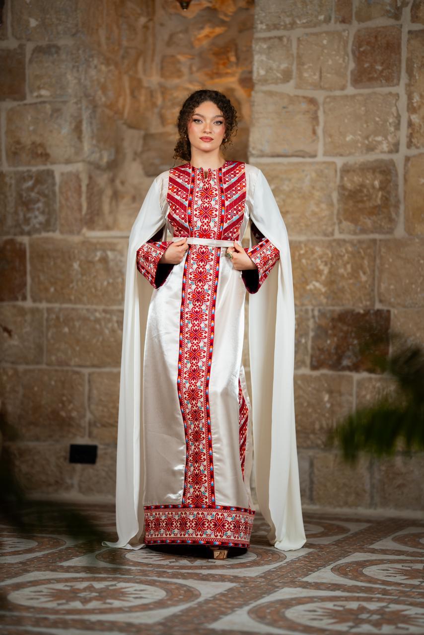 Ivory Tatreez Thobe