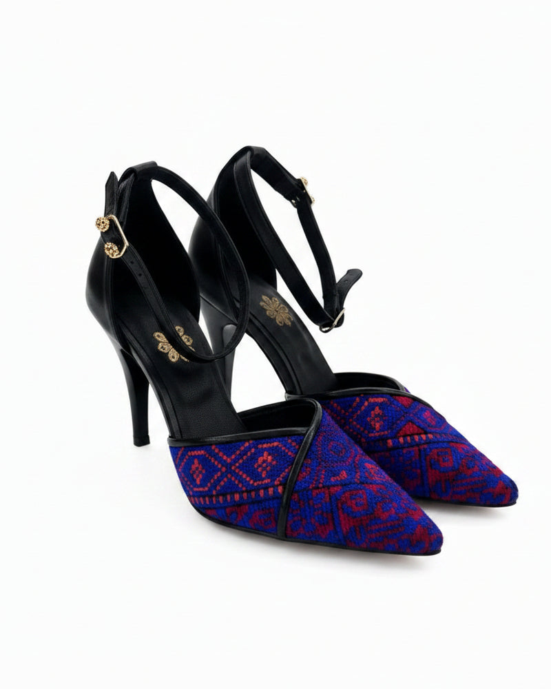 Embroidered Palestinian Stiletto Heels