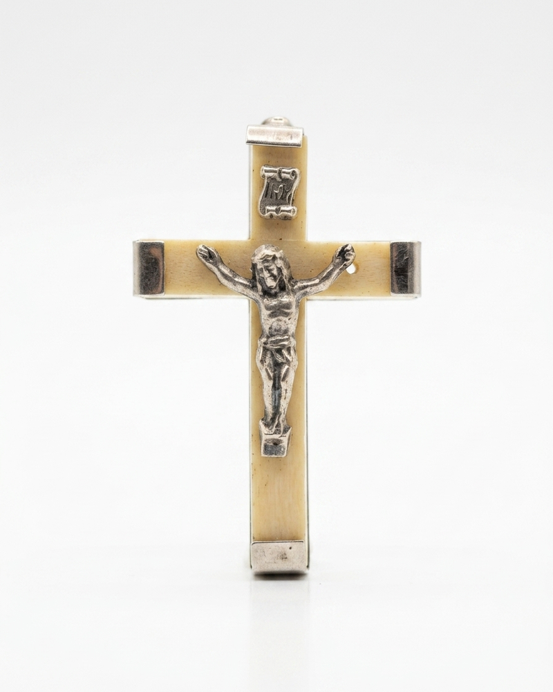Olivewood Crucifix Pendant