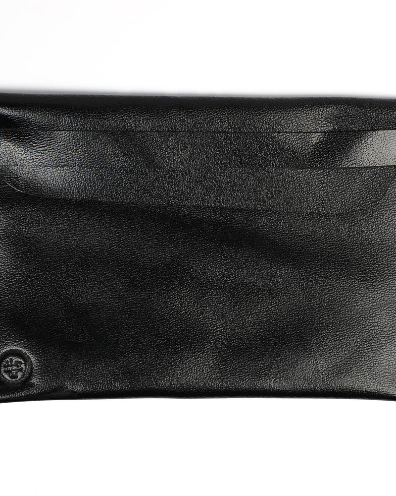 Leather Laptop Sleeve - Black
