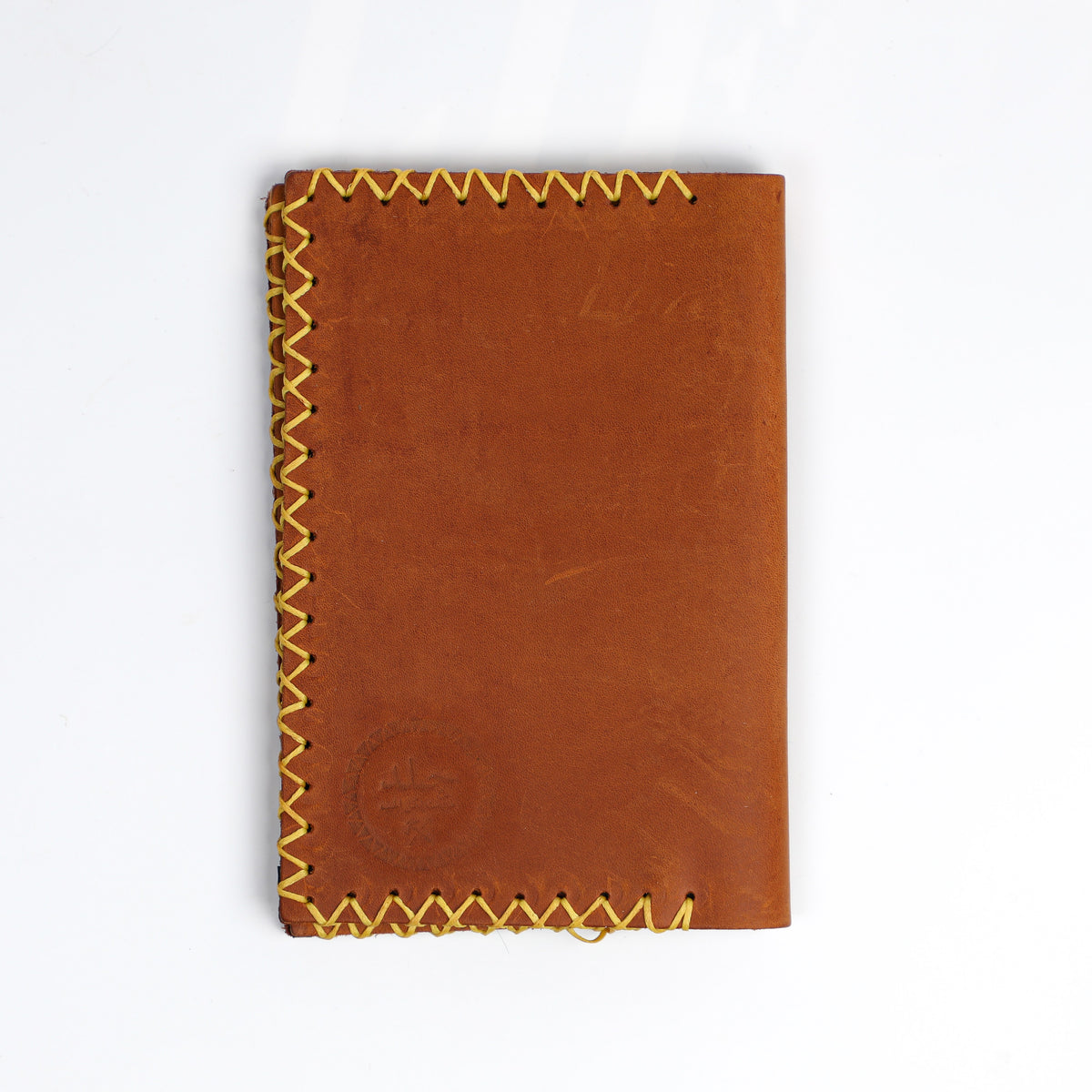 Leather Passport Holder - Tan