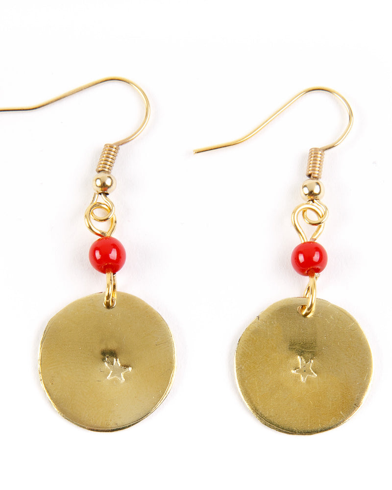 Shams Earring - Coral