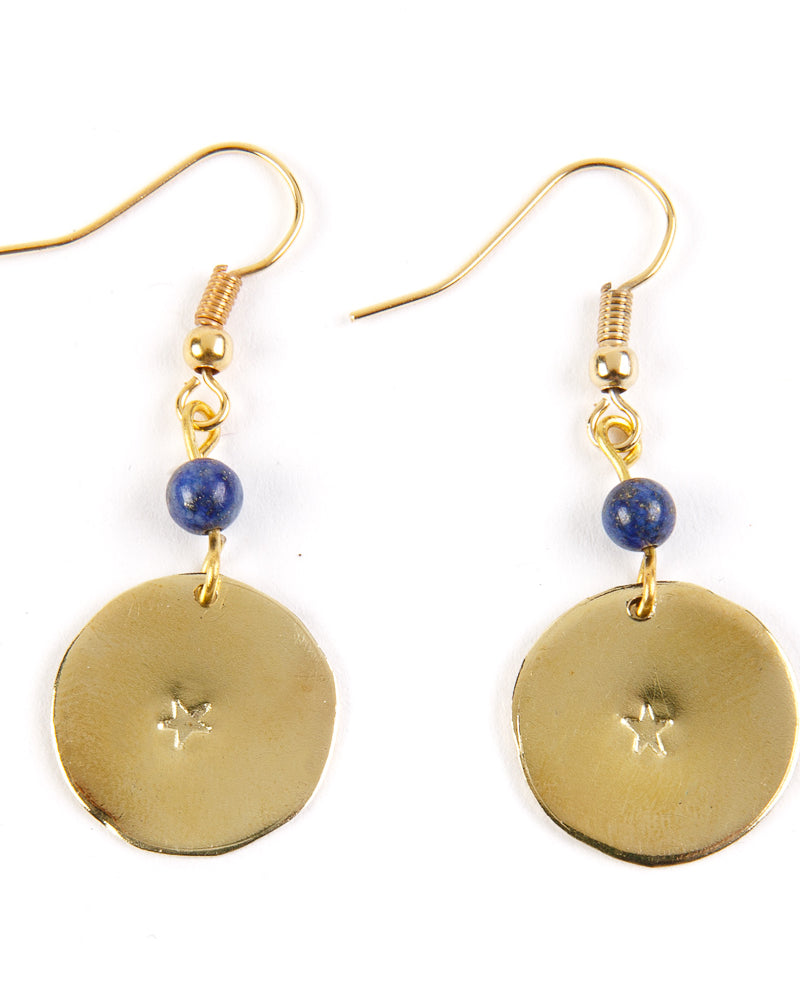 Shams Earring - Lapis Lazuli