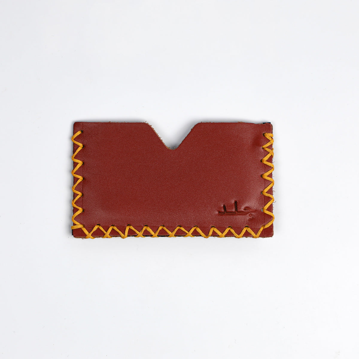 Whipstitch Cardholder - Red