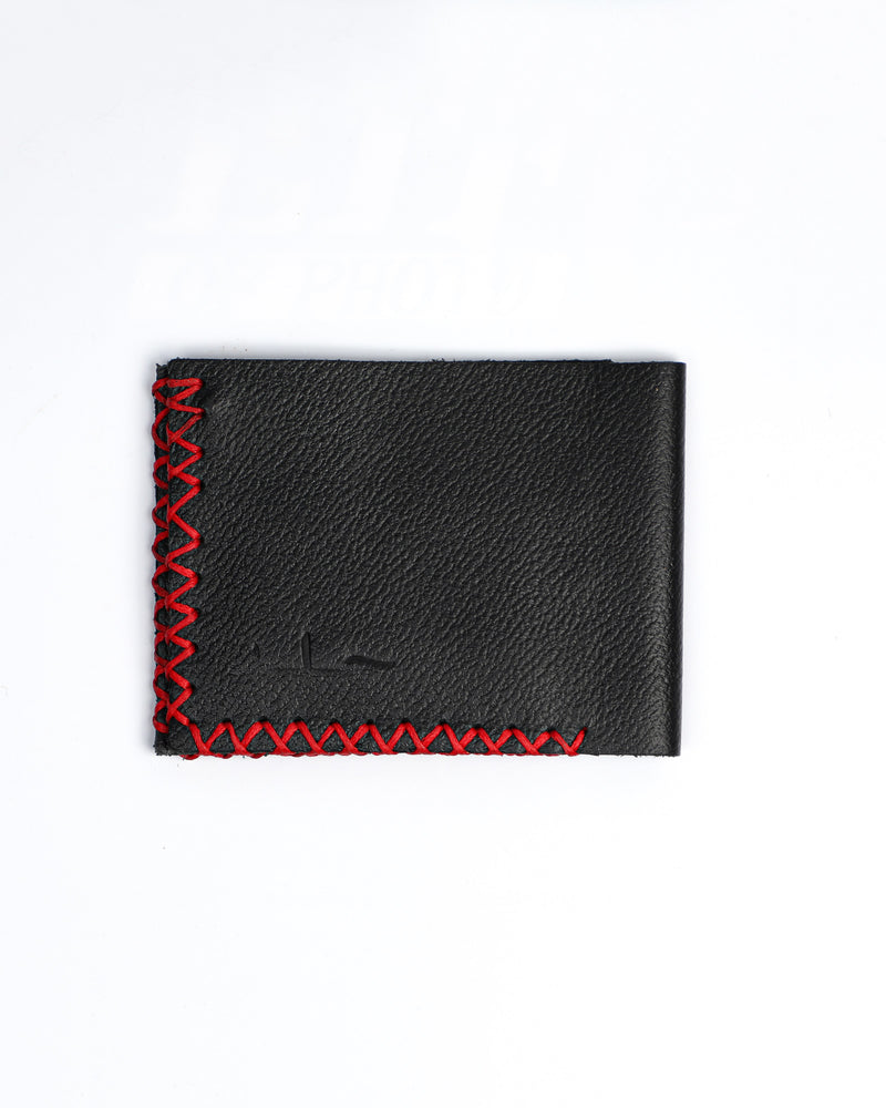 Compact Card Wallet - Black