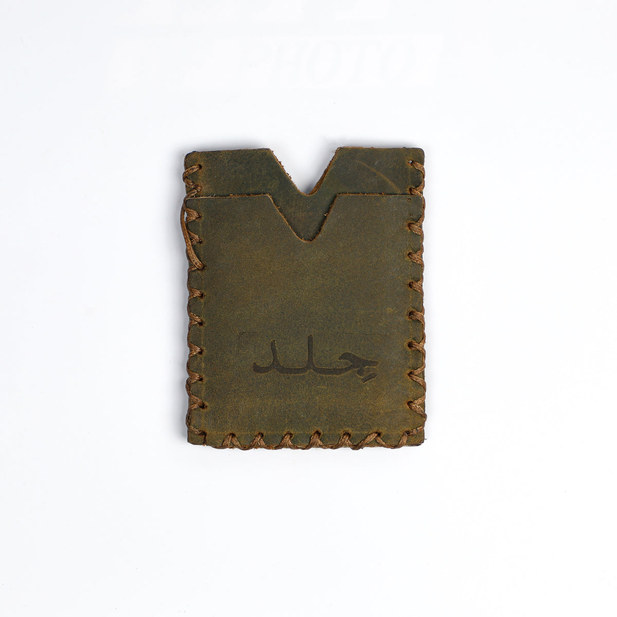 Compact Card Wallet - Olive