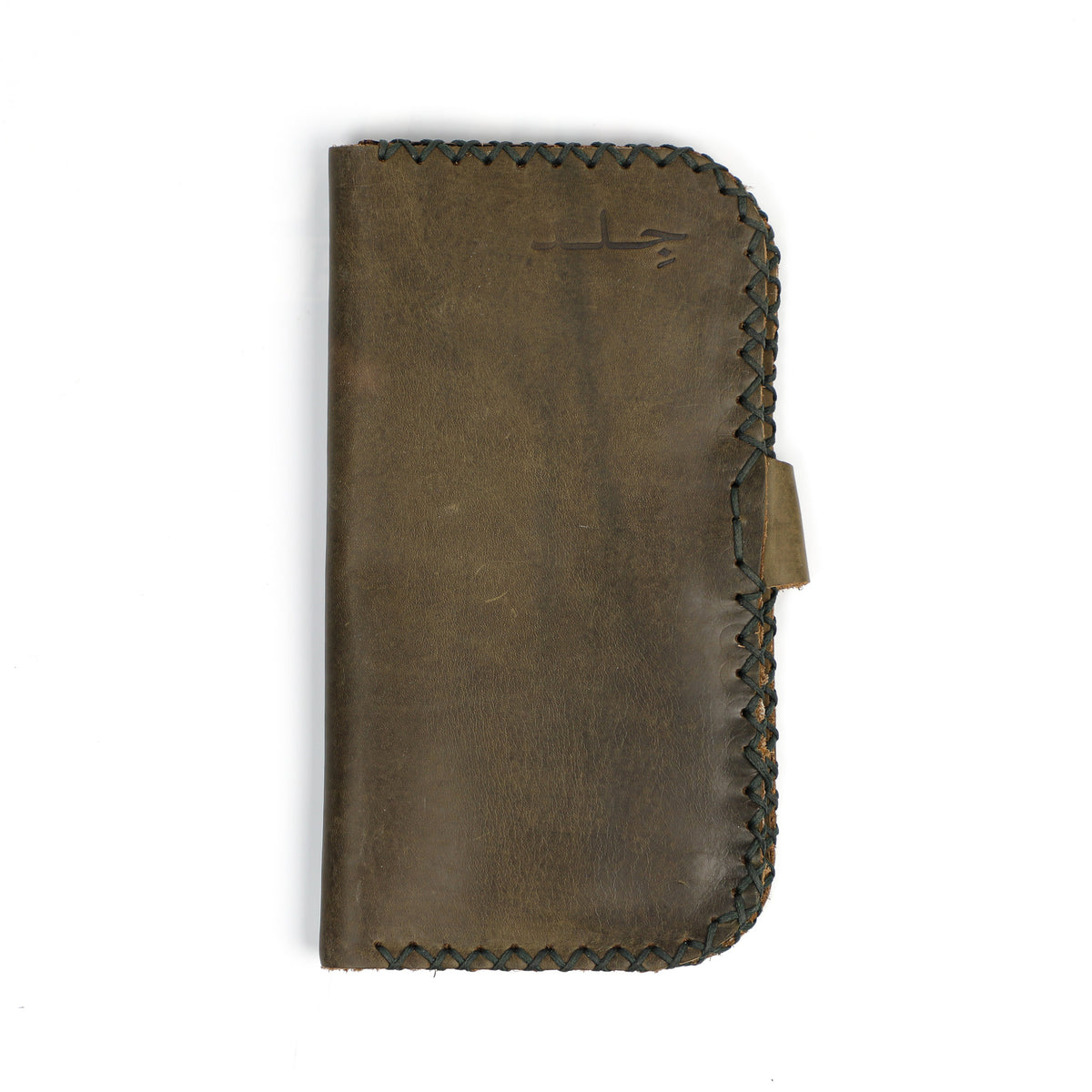 Long Bifold Wallet - Olive
