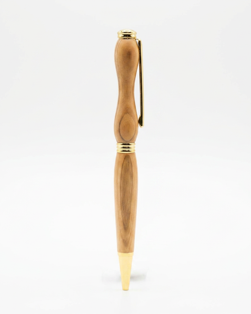 Olivewood Pen – Curved Barrel