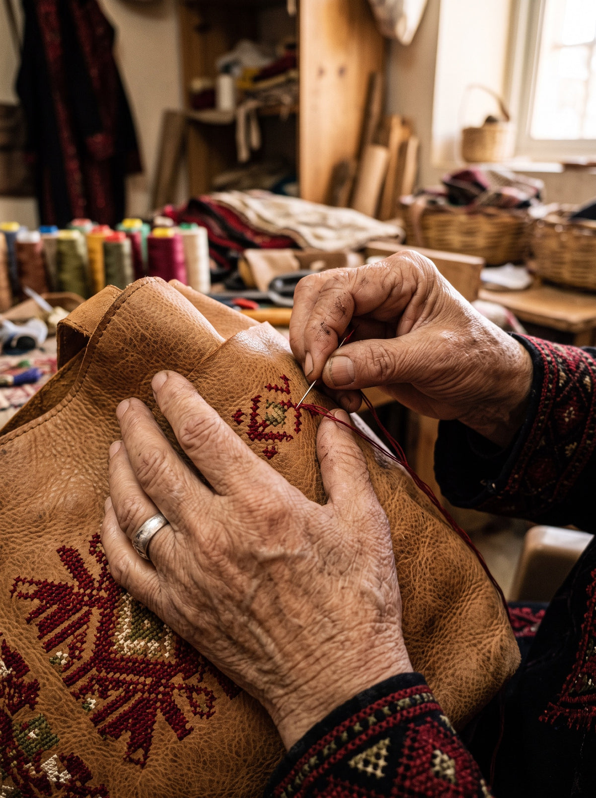 Hand-stitched to last